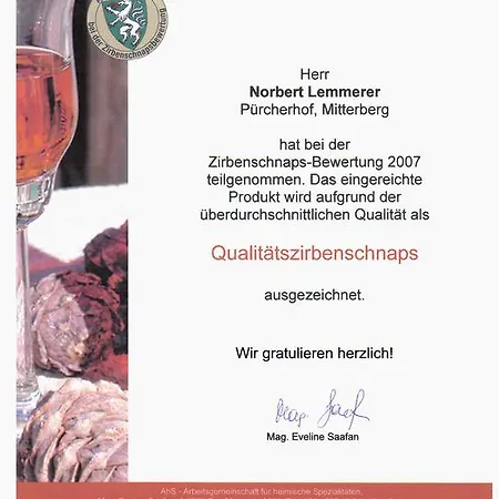 Konukevi Pürcherhof 3*